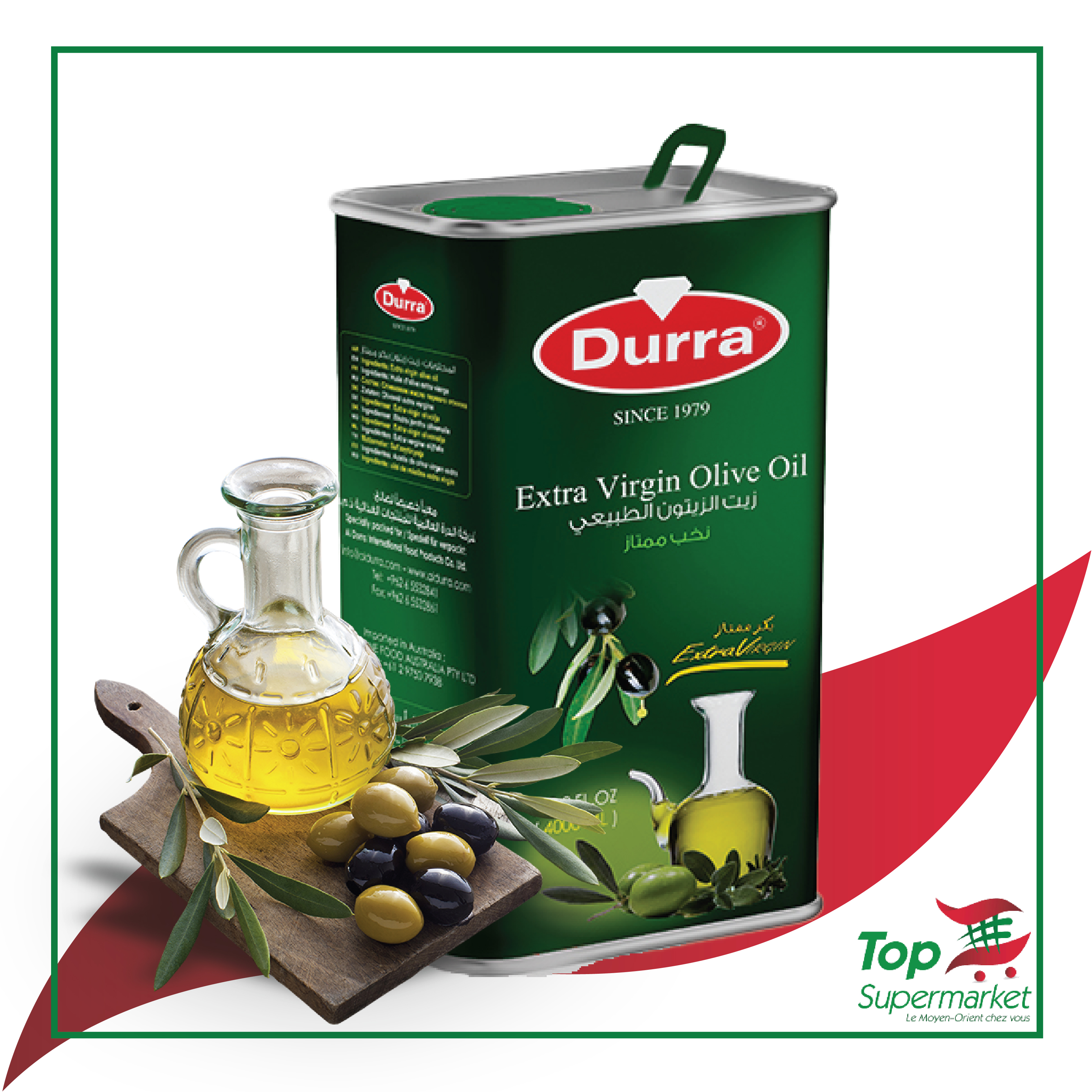 Durra huile d'olive 4L